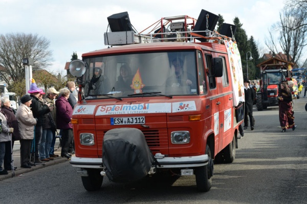 Karnevalsumzug am 02.03.2014