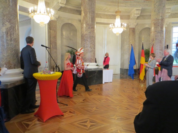 Empfang beim Hessischen Ministerpräsidenten Volker Bouffier